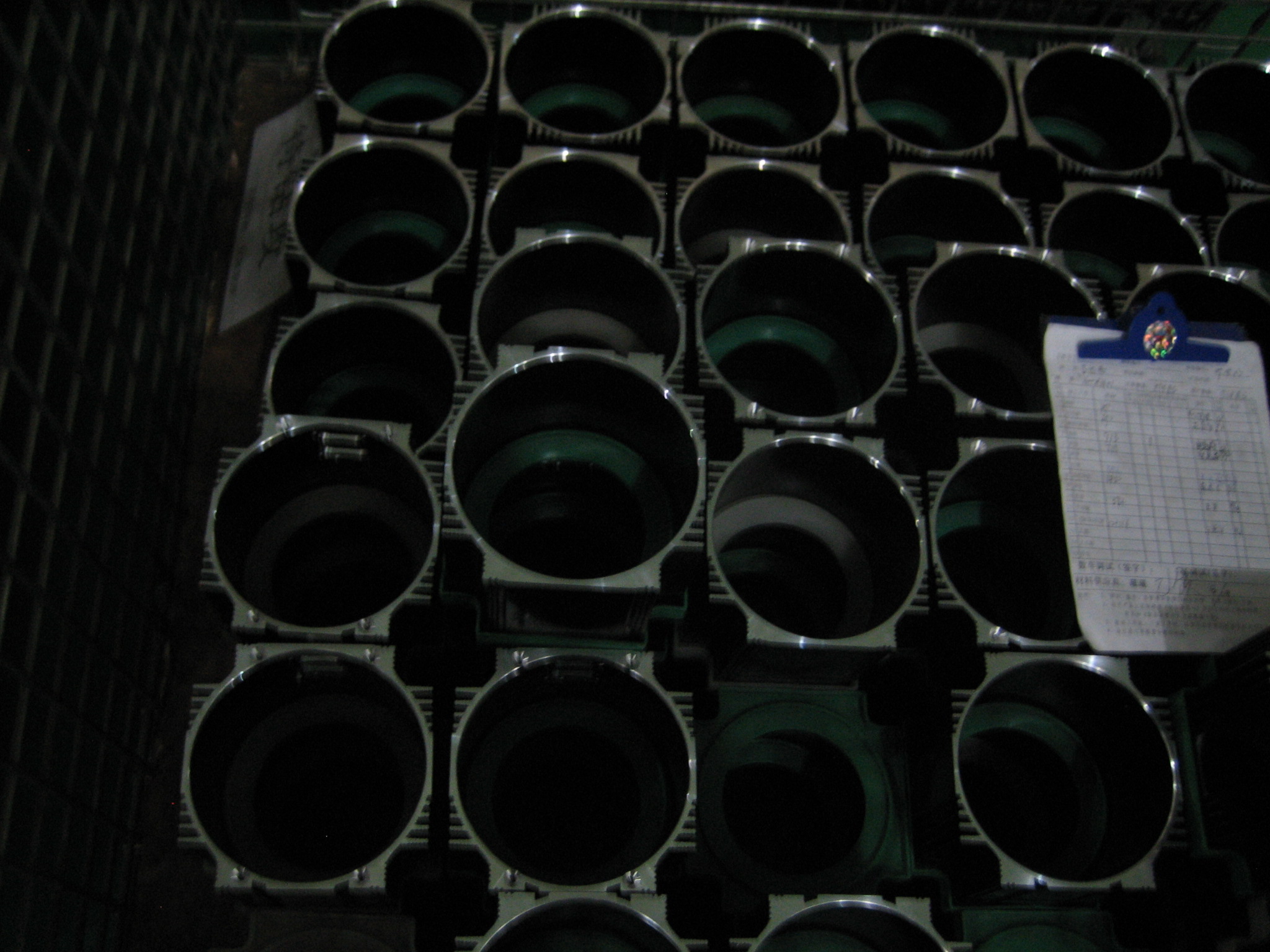 metor shell motor enclosure in workshop